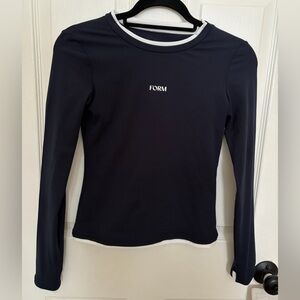Form Active Navy Long Sleeve